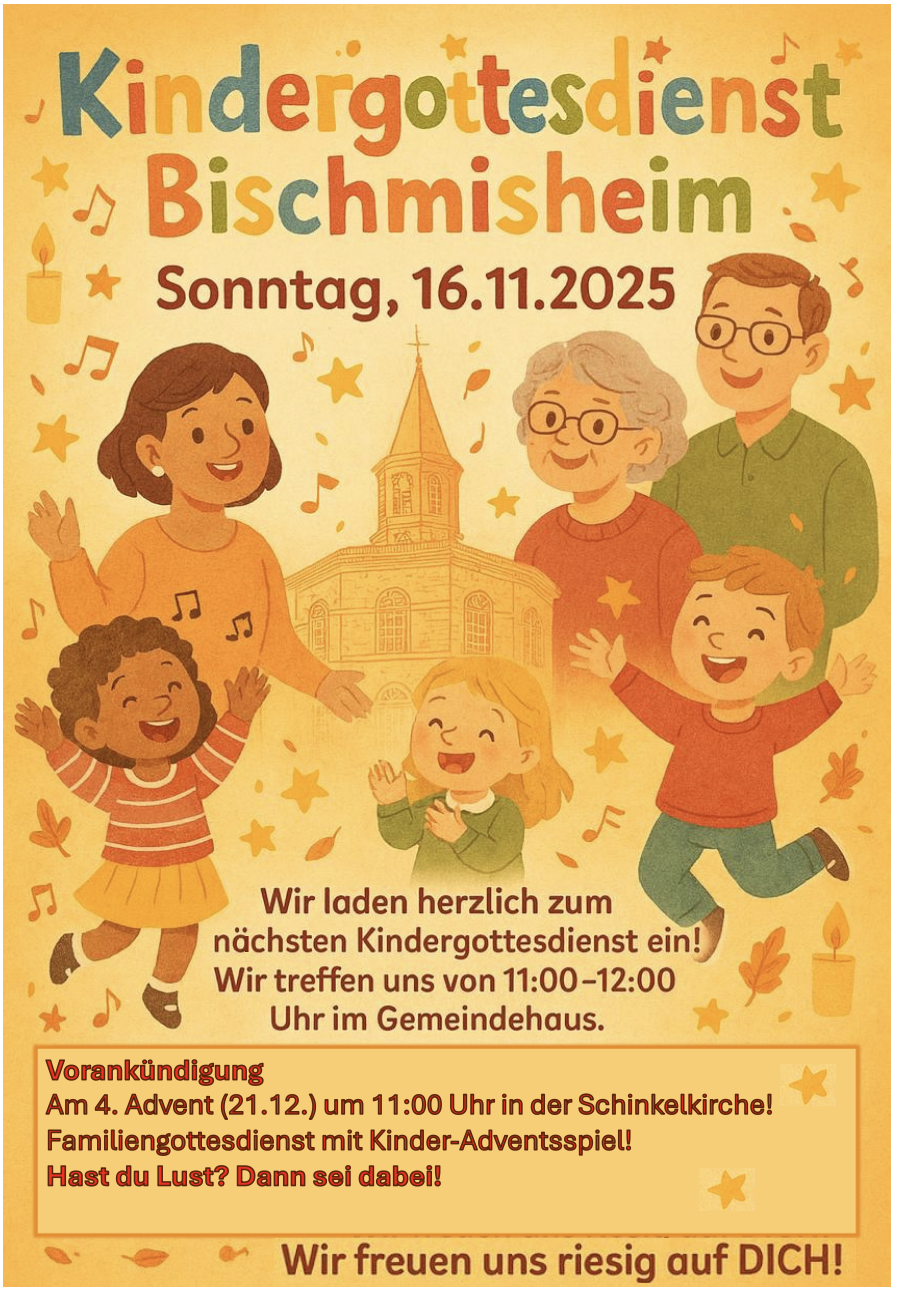 Es wird Adventlich – Kindergottesdienst